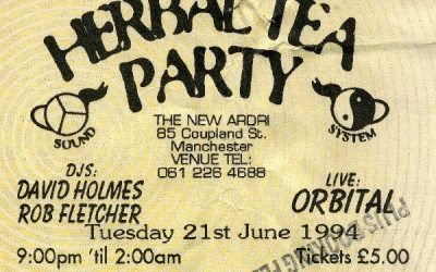 Echoes of the Past Live: Orbital – Herbal Tea Party, Manchester. 21st June 1994